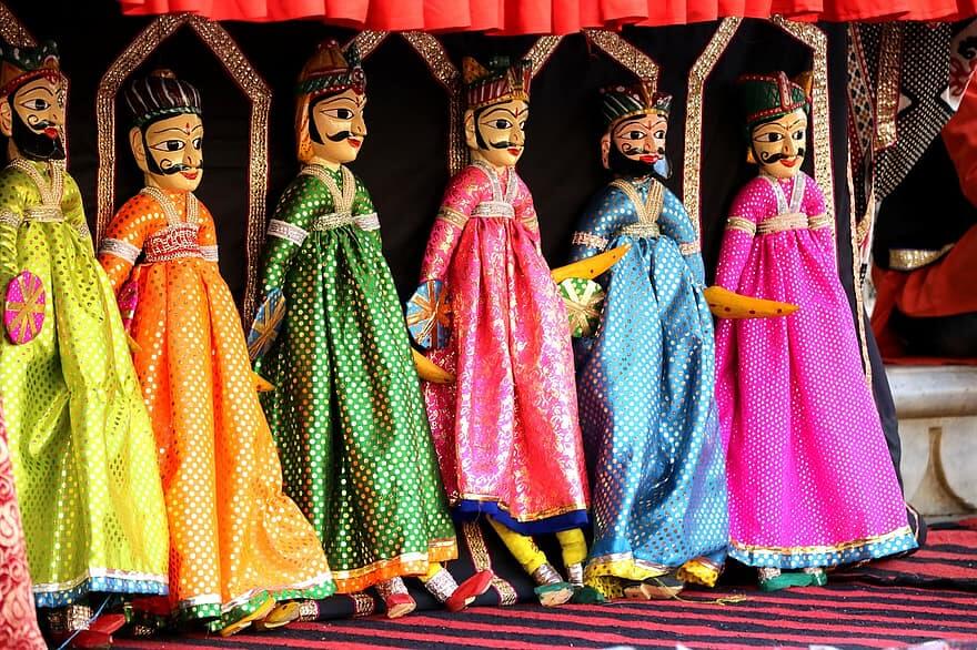 Indian Traditional Kathputli, Puppet and Dances of Rajasthan won the hearts of Dhaka people
