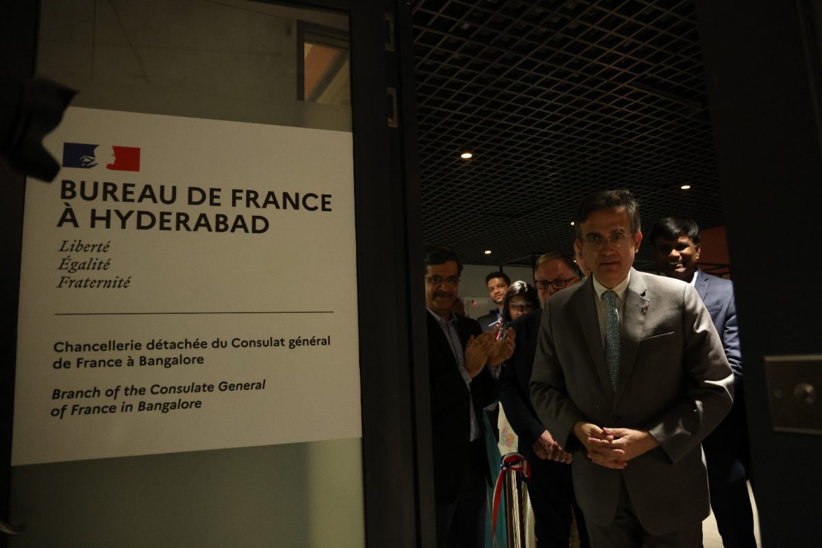 French envoy to India Thierry Mathou inaugurates ‘Bureau de France’ in Telangana