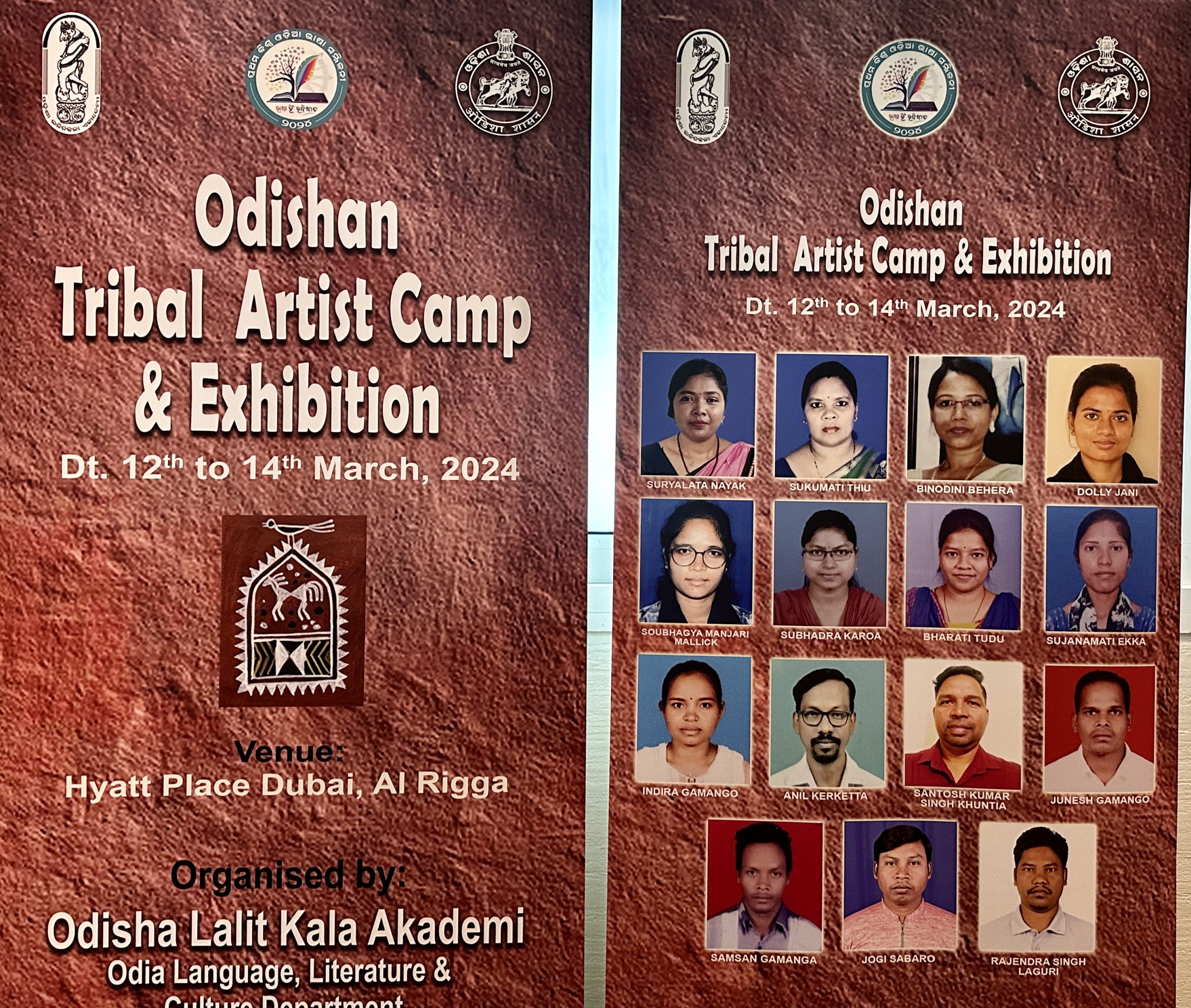 Live Creation of Tribal Paintings: Odisha Showcases Cultural Richness in Dubai