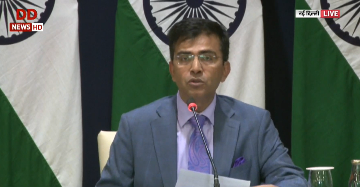 Official Spokesperson, Ministry of External Affairs addresses Media