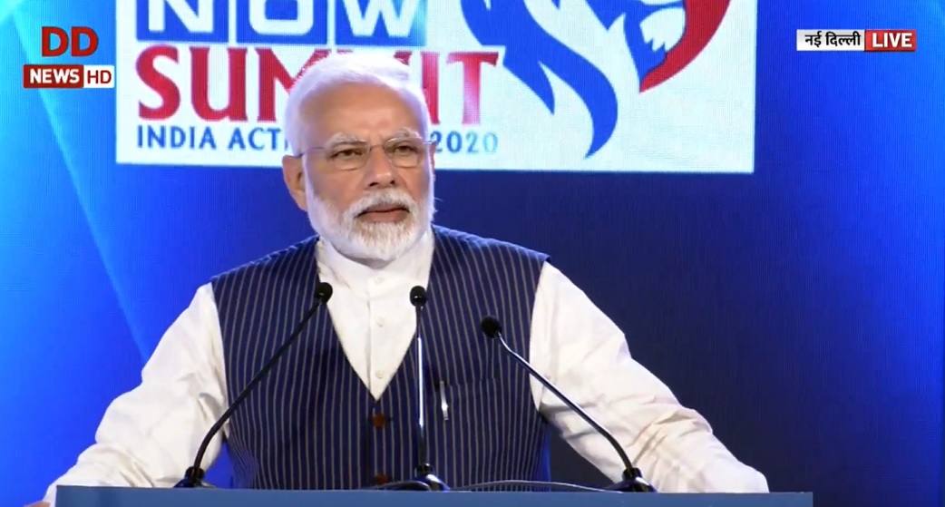 PM Narendra Modi delivers keynote address at Times Now Summit