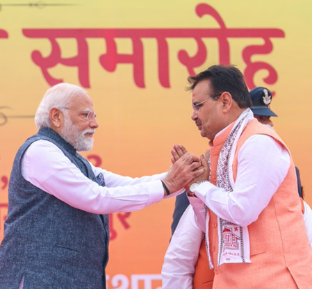 पीएम मोदी ने भजन लाल शर्मा को राजस्थान के मुख्यमंत्री के रूप में शपथ लेने पर दी बधाई