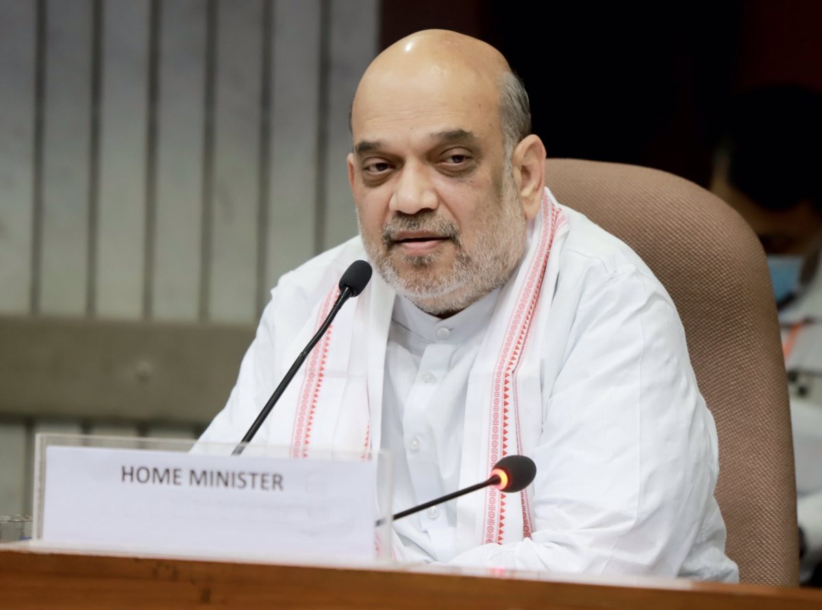 “J-K marching ahead with peace; terrorism being wiped out,” says Amit Shah