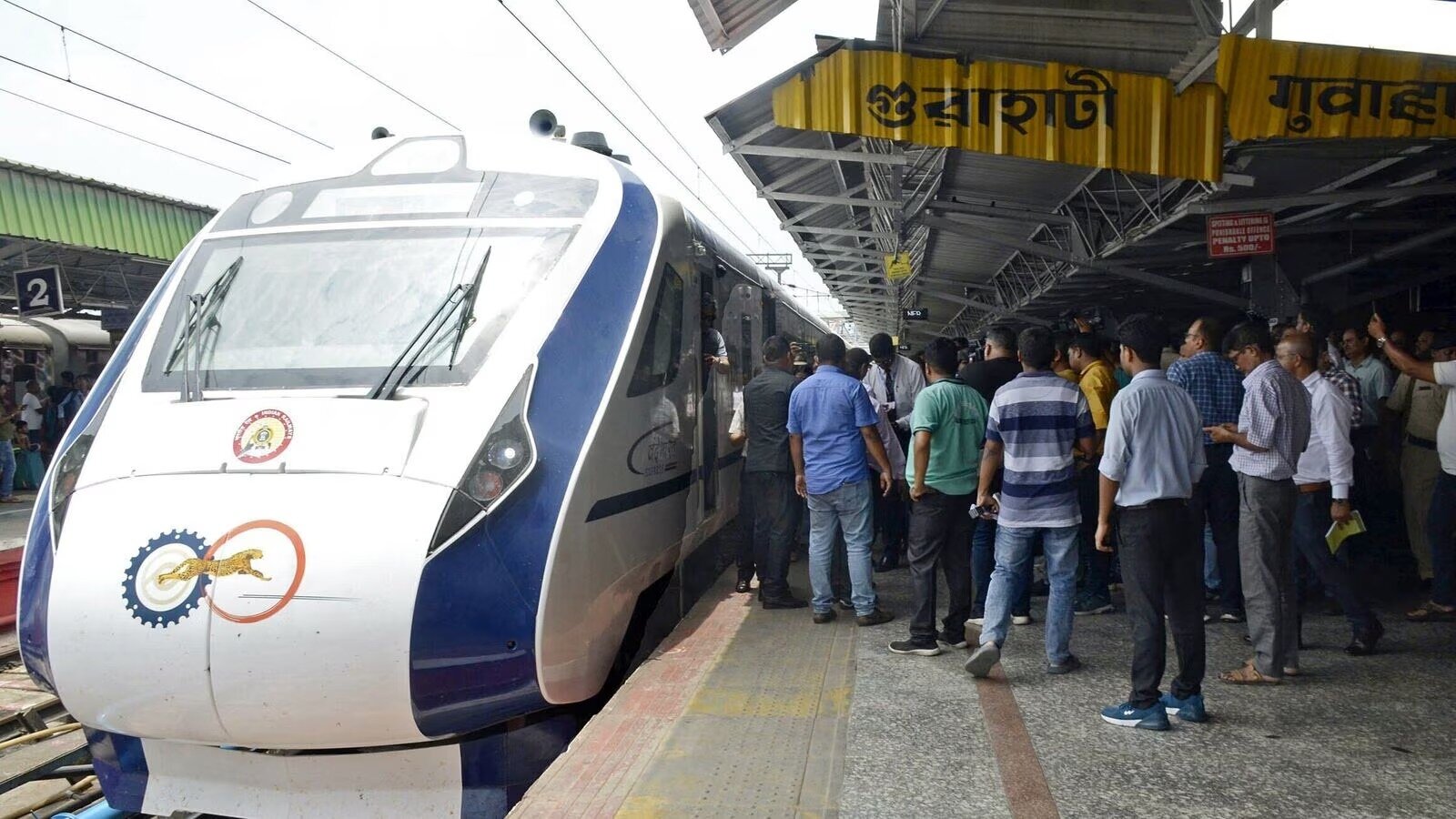 Northeast’s first Vande Bharat Train connecting Guwahati to New Jalpaiguri