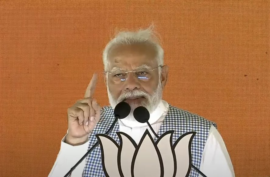 PM Modi slams INDIA bloc, stresses ‘Nation First’ over ‘Family First’