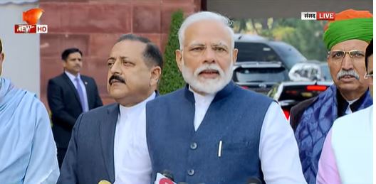 PM Modi’s address ahead budget session of Parliament