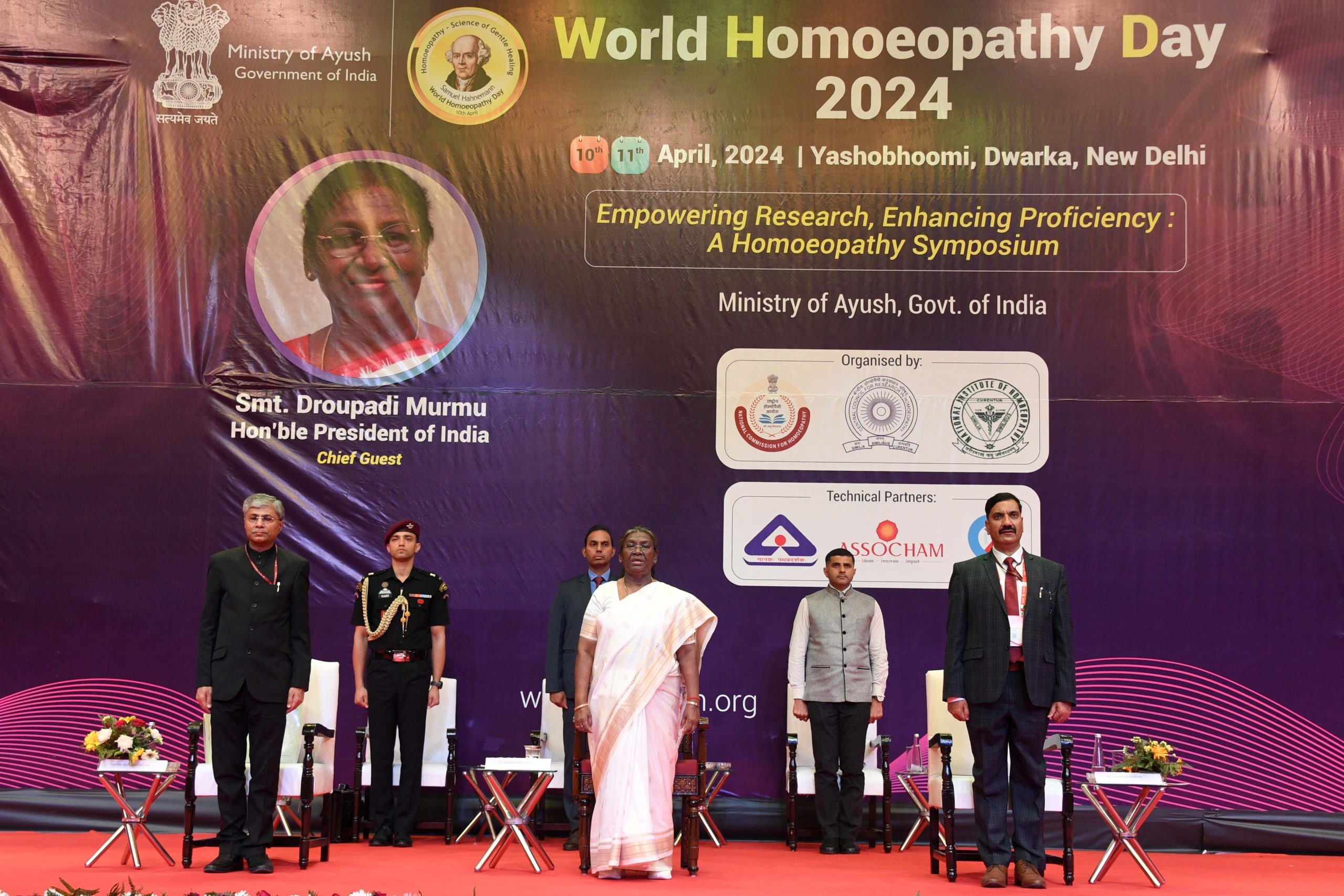 President Murmu inaugurates two-day homoeopathy symposium