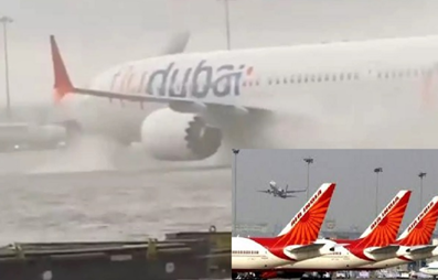 एयर इंडिया और इंडिगो ने भारत से दुबई के लिए रद्द की उड़ानें