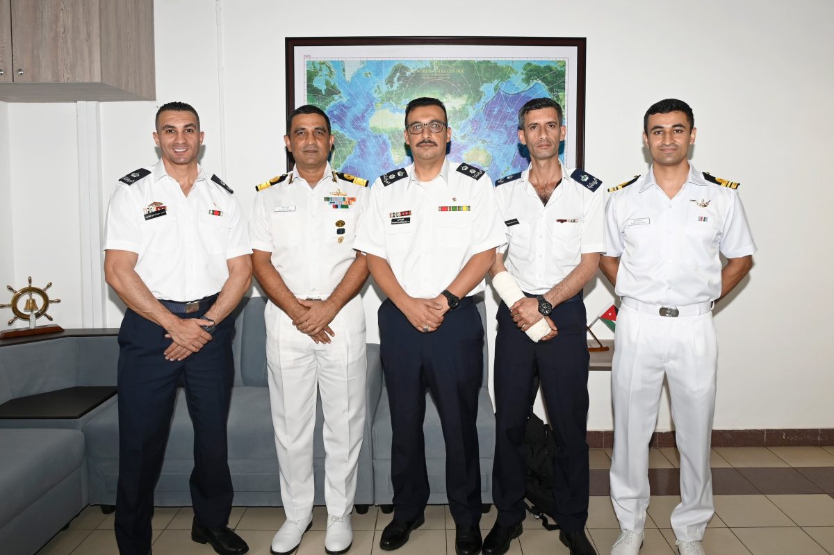 जेएएफ प्रशिक्षण प्रतिनिधिमंडल ने की एसएनसी और भारतीय नौसेना अकादमी की पहली यात्रा