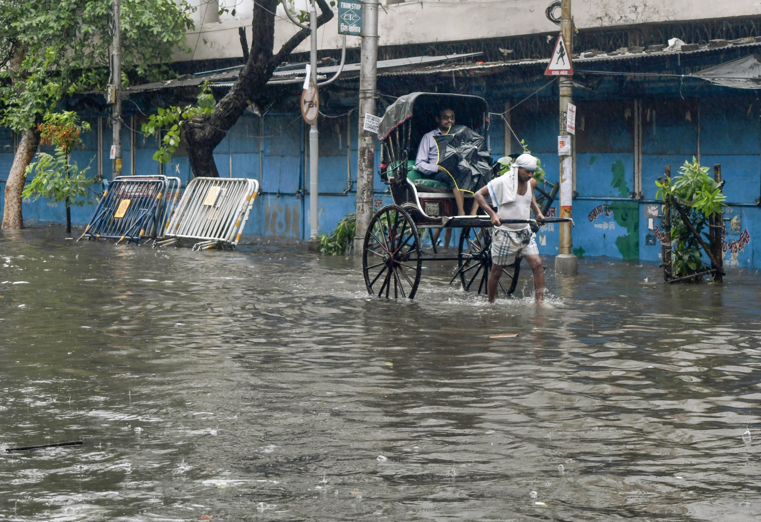 Heavy rainfall continues in Northeast India, heat wave grips Northern plains