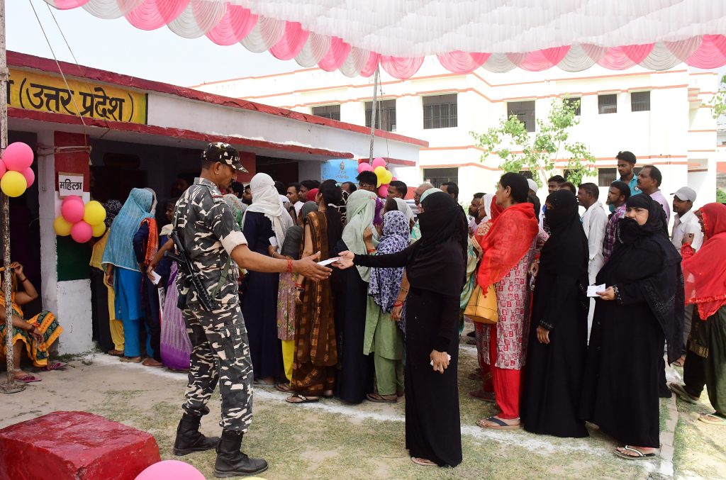 Lok Sabha elections: 36.73 percent voter turnout recorded till 1 pm in ...