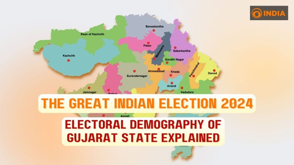गुजरात राज्य की चुनावी जनसांख्यिकी की व्याख्या की गई