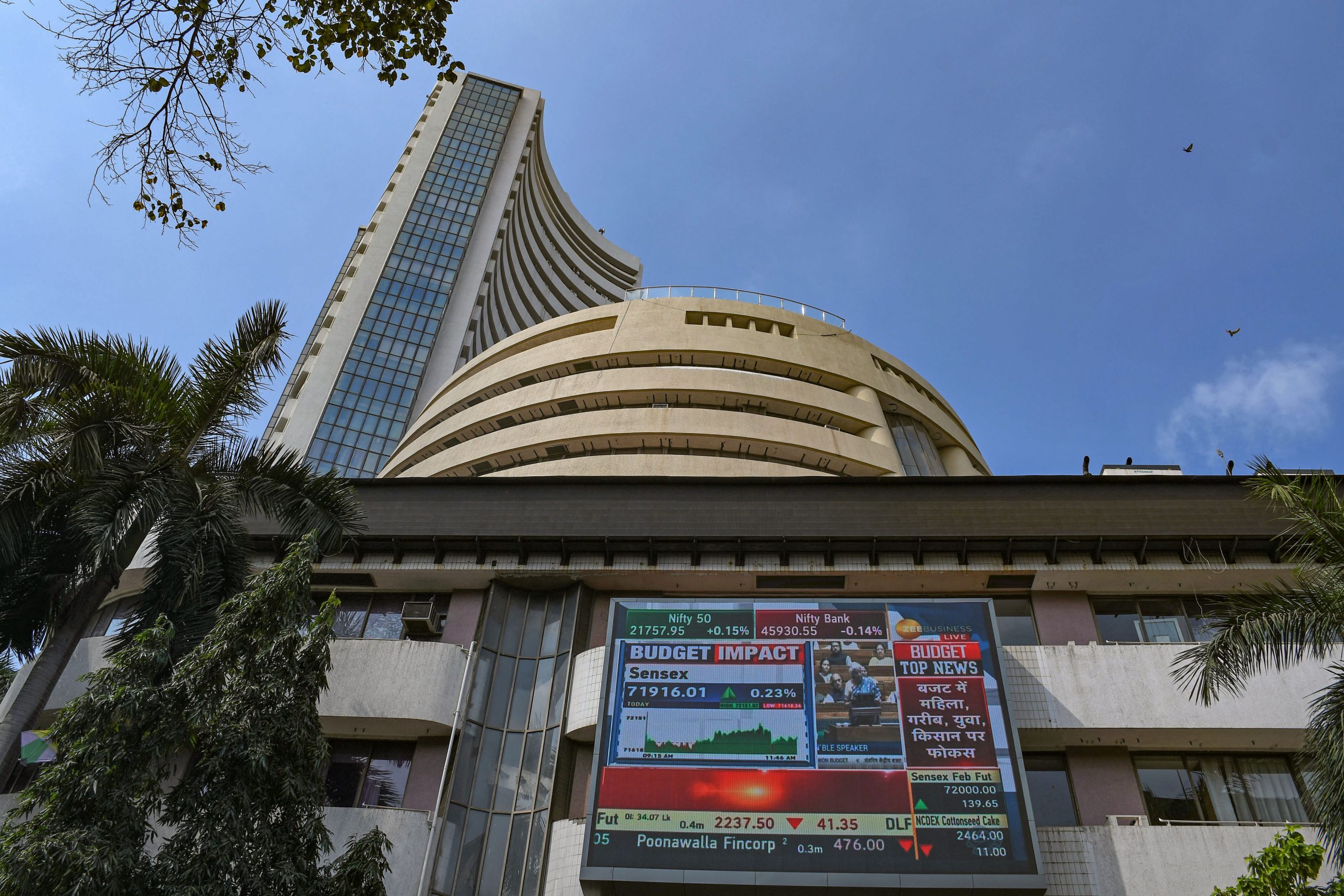 Sensex, Nifty fall 2% as Lok Sabha vote counting begins