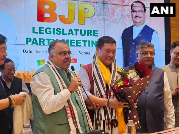 Pema Khandu elected leader of BJP legislature party, to take oath as Arunachal CM for another term