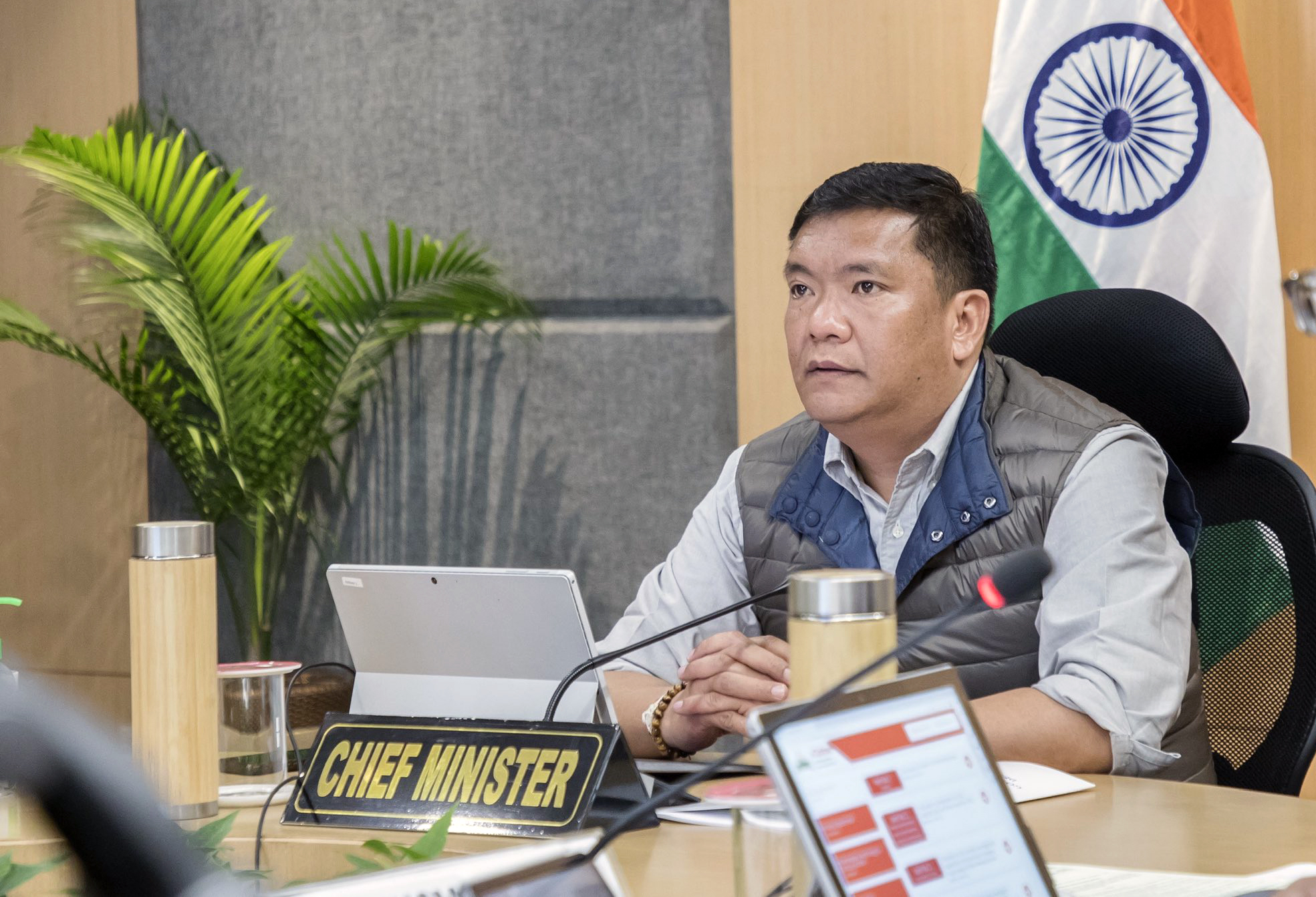 Pema Khandu sworn in as Chief Minister of Arunachal Pradesh for 3rd straight term