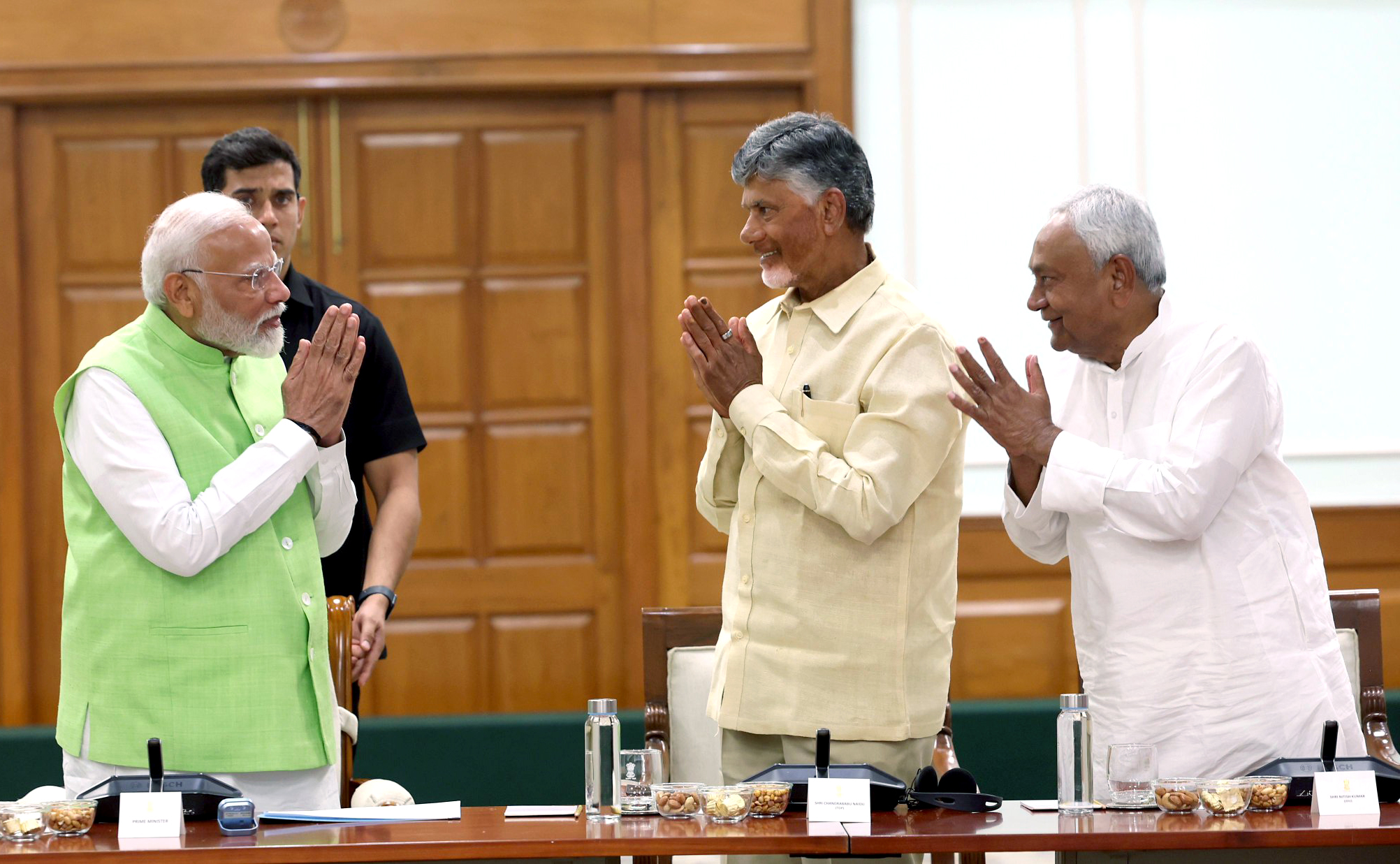 Prime Minister Modi attends meeting of NDA in Parliament