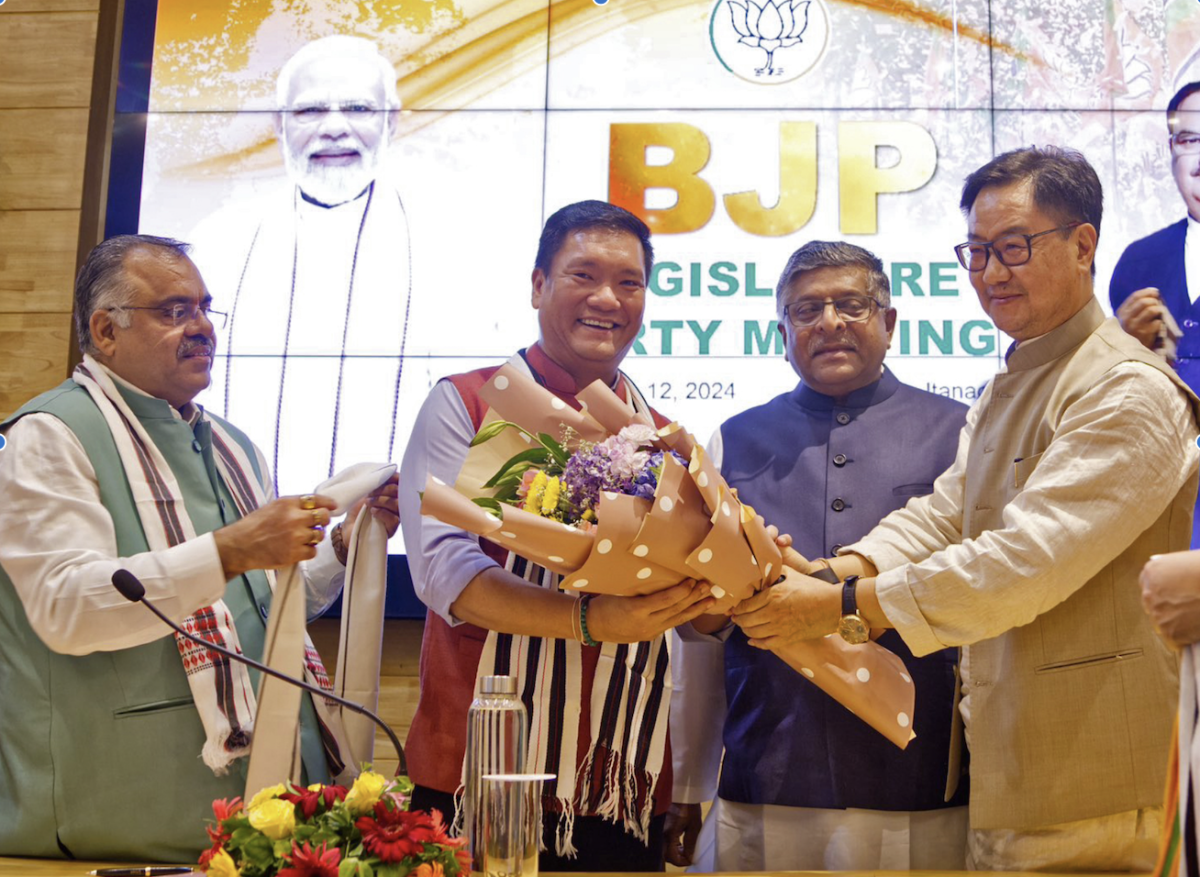 अरुणाचल प्रदेश के मुख्यमंत्री पद की शपथ लेंगे पेमा खांडू, बहुमत के साथ तीसरी बार सत्ता में आई भाजपा