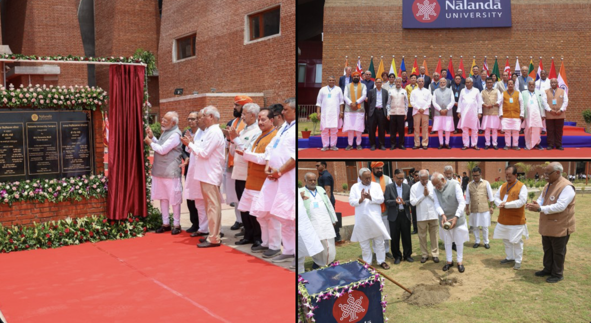 प्रधानमंत्री मोदी ने नालंदा विश्वविद्यालय नवीन परिसर का किया उद्घाटन, 800 साल बाद लौटा गौरव