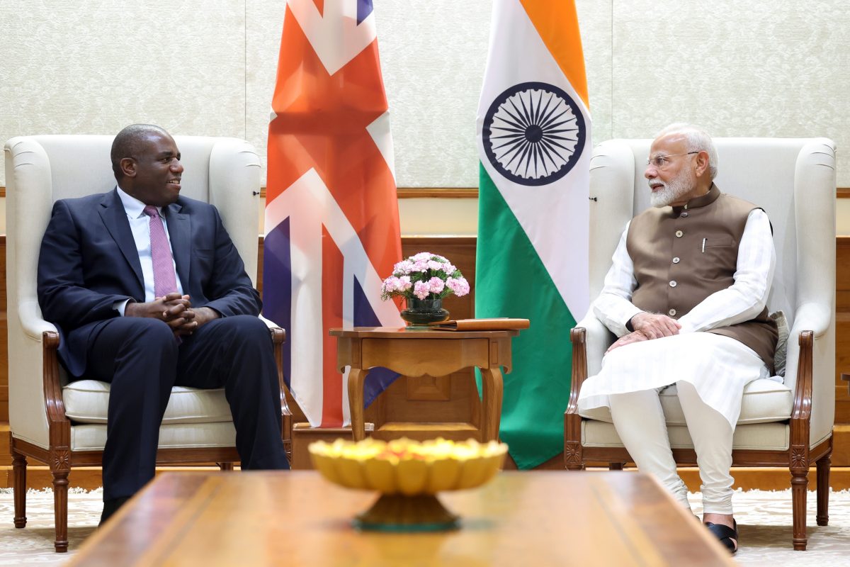 ब्रिटेन के विदेशमंत्री लैमी ने पीएम मोदी से की मुलाकात, प्रौद्योगिकी सुरक्षा पहल के आयामों पर चर्चा
