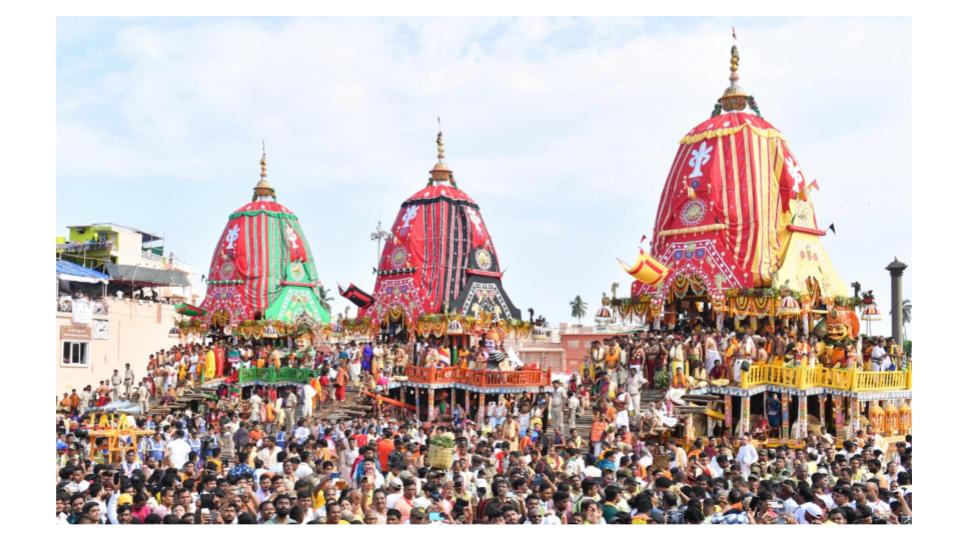 Security heightened in Puri ahead of Lord Jagannath’s Bahuda Yatra