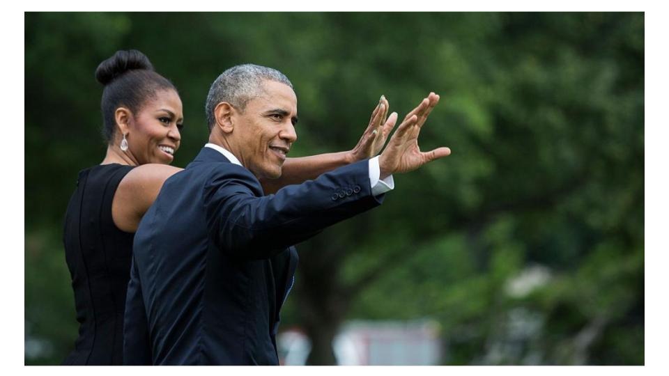 Barack and Michelle Obama endorse Harris in video of live call