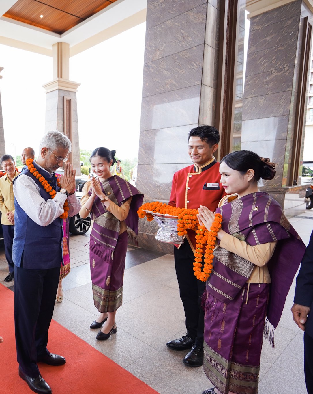 External Affairs Minister S Jaishankar arrives in Vientiane, Laos for ASEAN meetings
