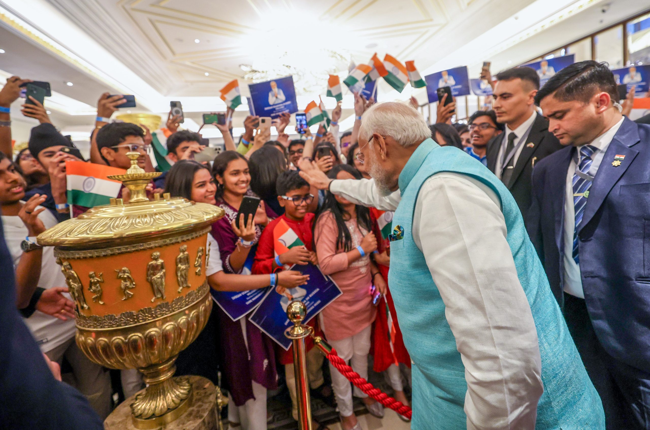 PM Modi addresses Indian community in Moscow, calls Russia “India’s trusted friend, partner in happiness and sorrow”