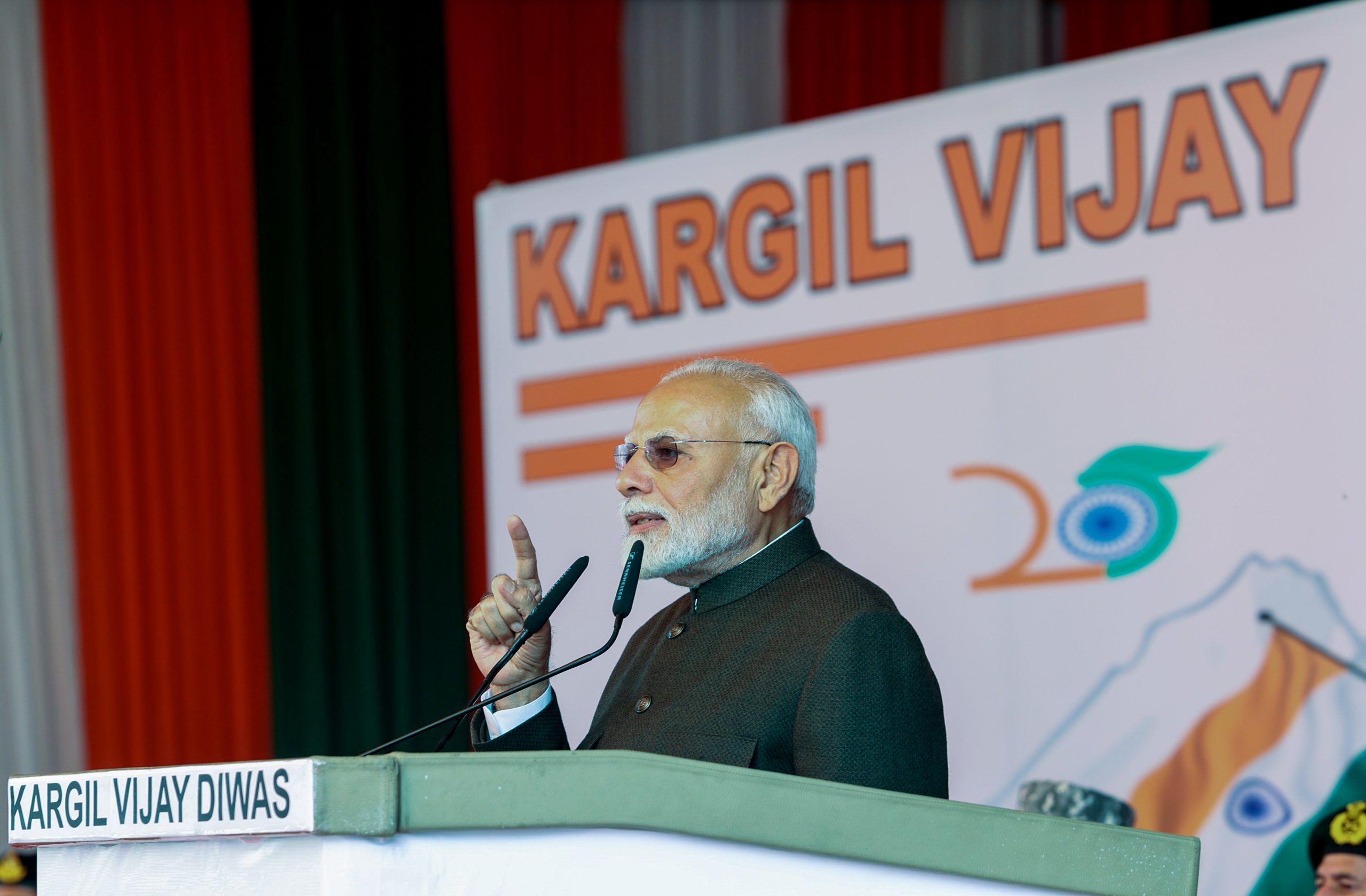 Pakistan hasn’t learnt from its history, says PM Modi on 25th Kargil Vijay Diwas