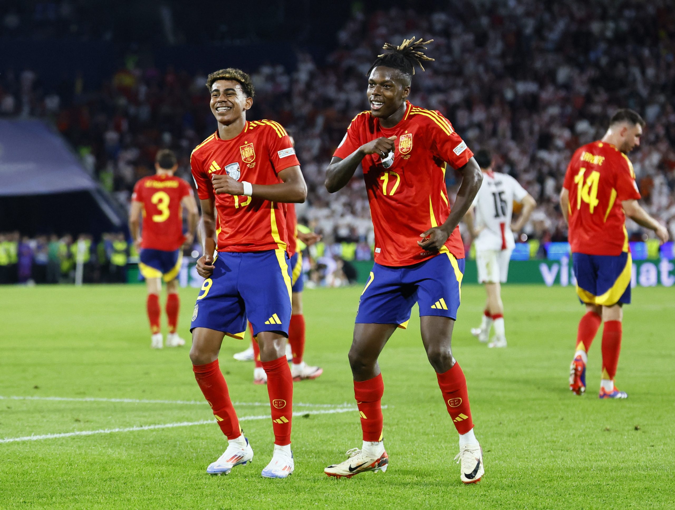 Supreme Spain reach Euros last eight to shatter Georgia dreams