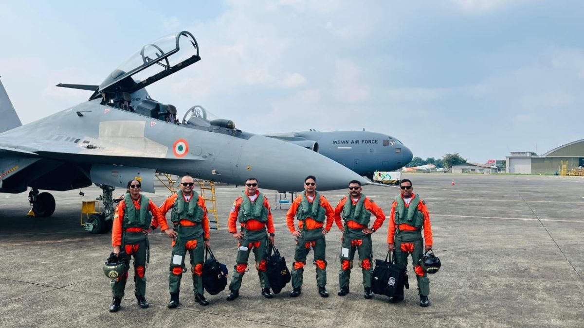 Indian Air Force contingent lands in Australia to participate in Exercise Pitch Back 2024