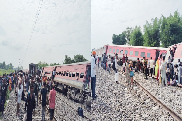 Two dead, 20 injured as Chandigarh-Dibrugarh Express derails in Uttar Pradesh