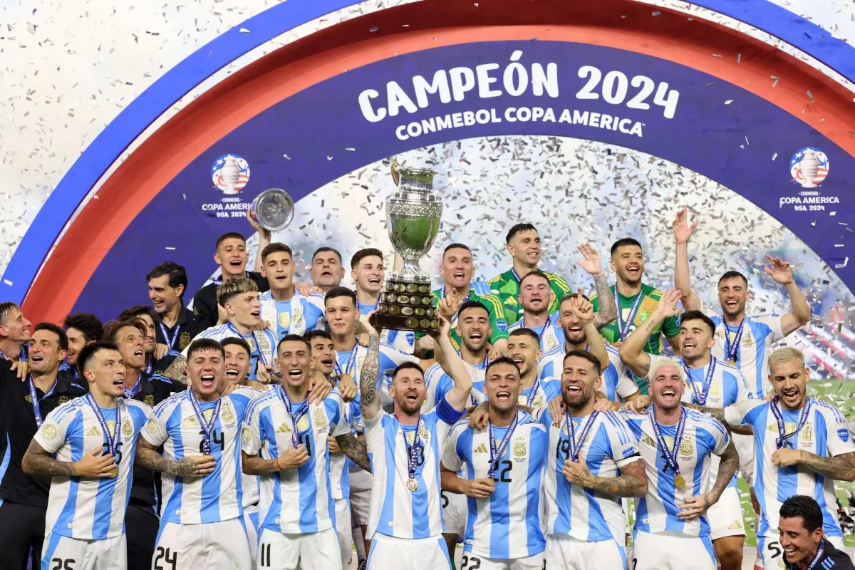 Soccer-Argentina clinch record 16th Copa America with 1-0 extra-time win over Colombia