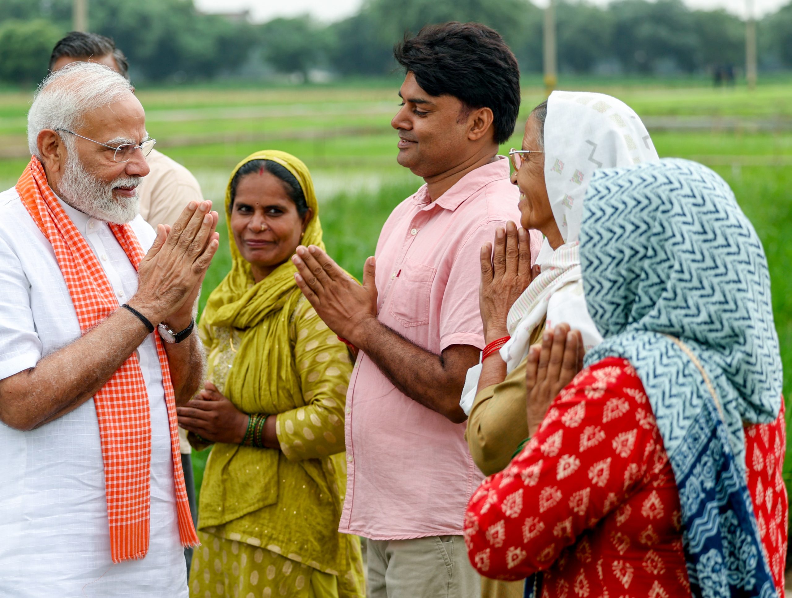 PM Modi unveils 109 new crop varieties to boost agriculture