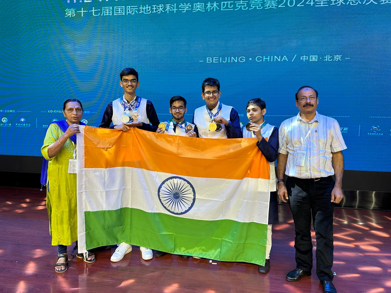 India shines at the 17th International Earth Sciences Olympiad