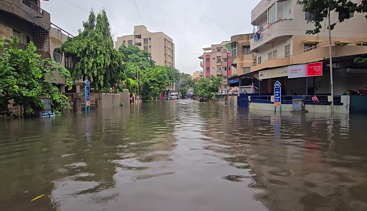 Gujarat Floods: PM Modi promises central govt support to CM Patel