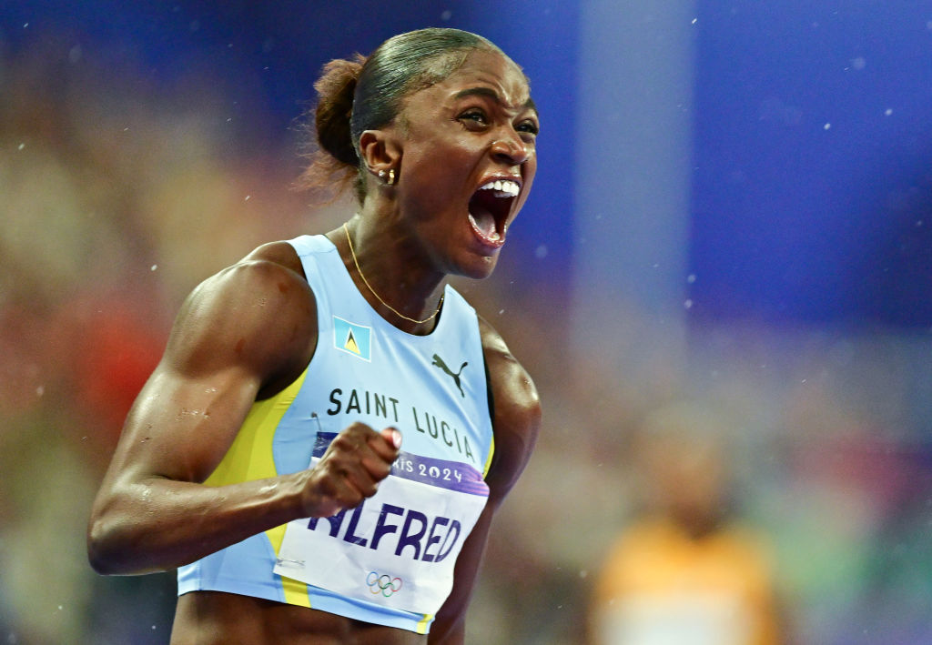 Paris Olympics: Julien Alfred becomes fastest woman in the world