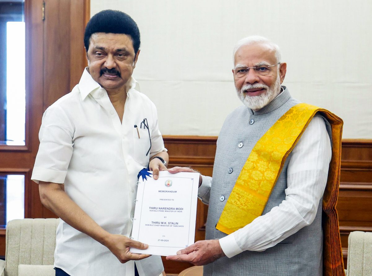 Tamil Nadu CM Stalin meets PM Modi, seeks funds for Samagra Shiksha and Chennai Metro