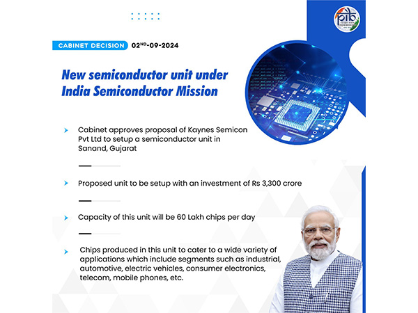 Cabinet approves one more semiconductor unit in Gujarat, India’s fifth