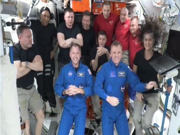 NASA’s Sunita Williams and Butch Wilmore welcome SpaceX Crew-9 at the ISS