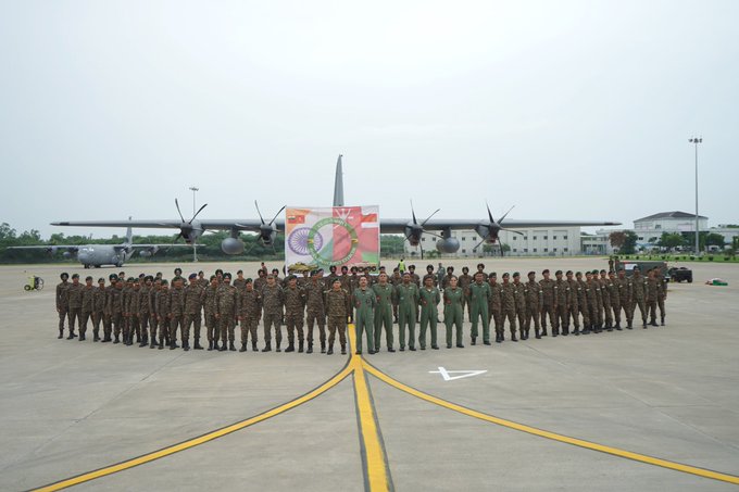 India-Oman Joint Military Exercise AL-NAJAH 5 Advances with Focus on Combat Skills and Interoperability