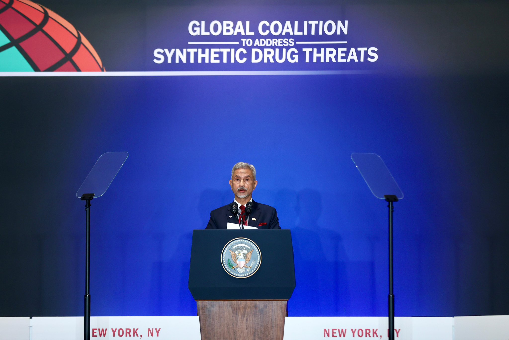 Jaishankar emphasizes India’s role in combating synthetic drug threats at Global Coalition Summit