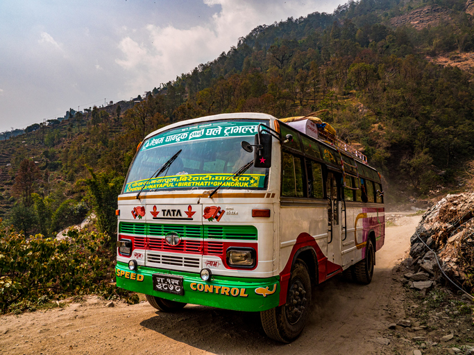 23 injured in bus accident along east-west highway in Nawalparasi