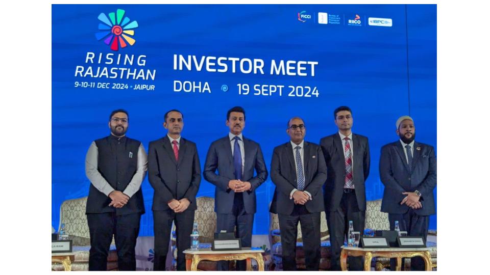 Rajasthan Woos Qatari Investors Ahead of Global Summit