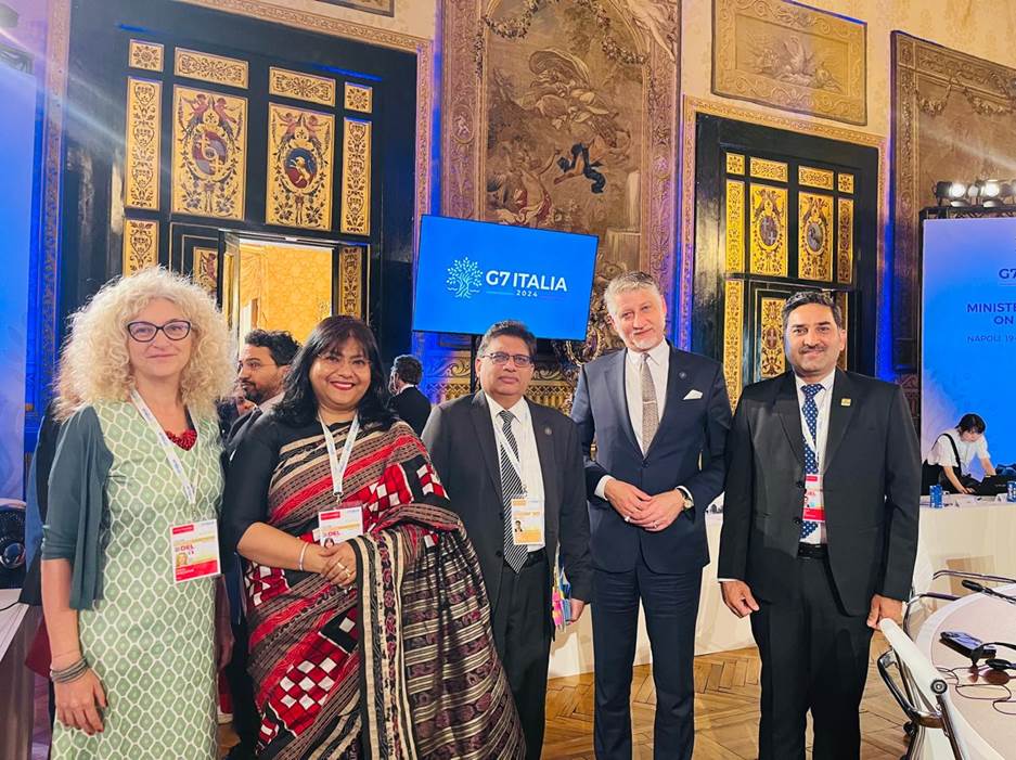 India participates in G7 culture ministers’ meeting in Naples, Italy