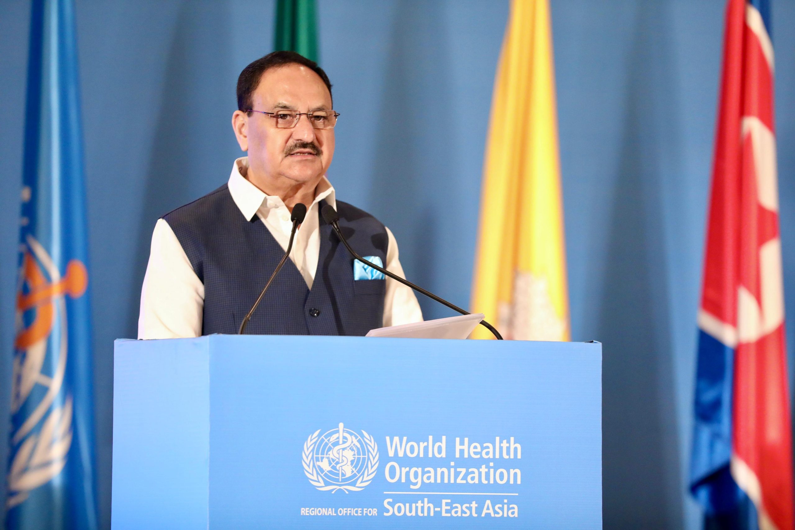 JP Nadda elected chair of WHO South-East Asia Regional Committee