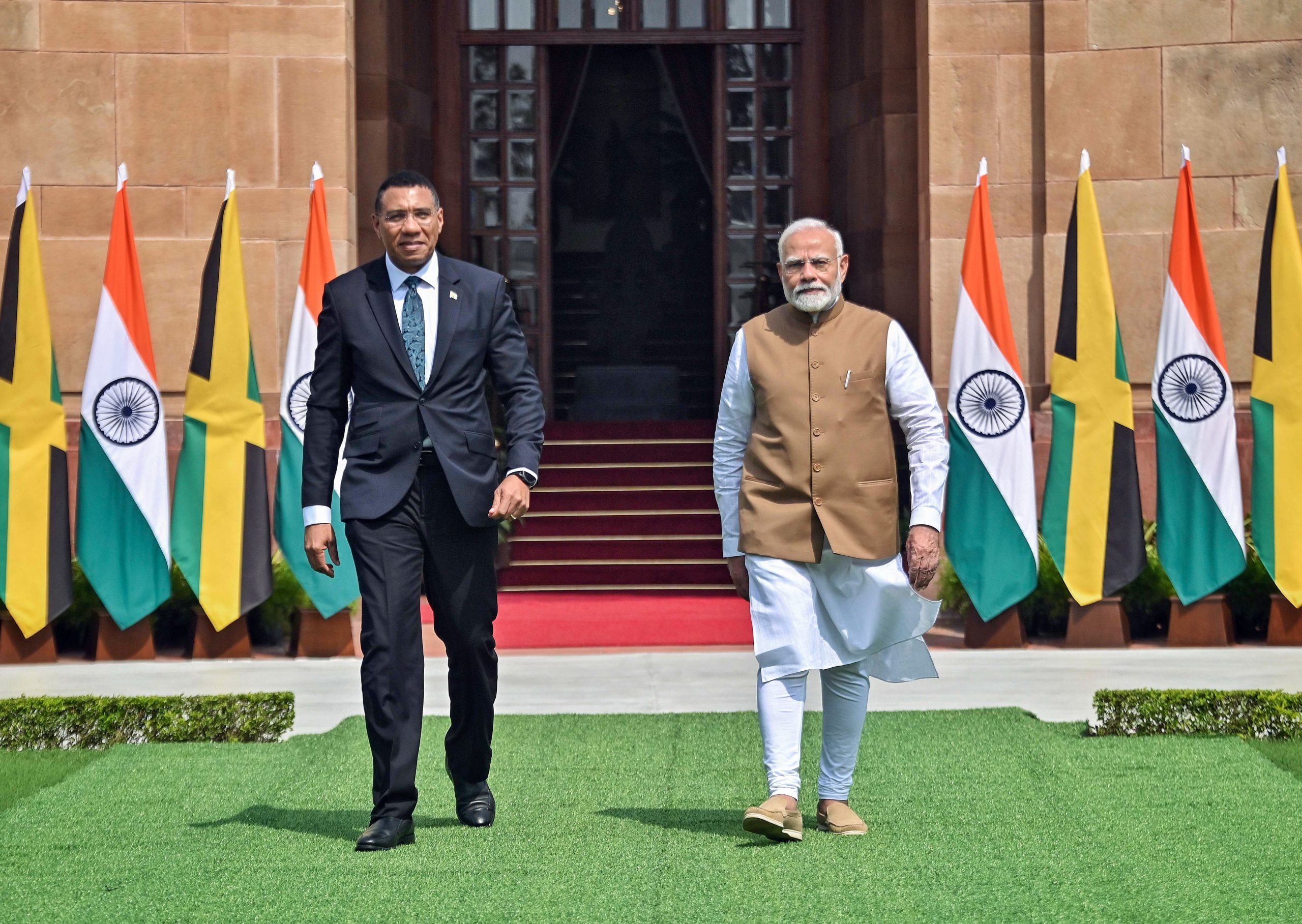 “Confident his visit will give new energy to our bilateral relations”: PM Modi welcomes Jamaican counterpart Holness