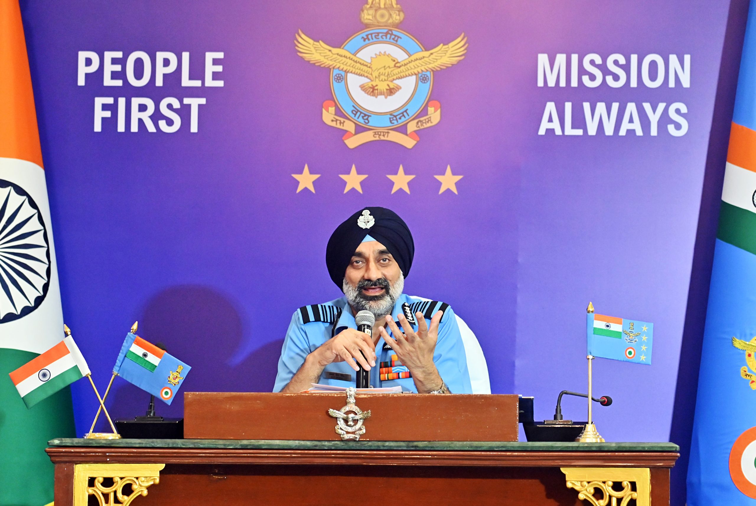 Need own weapon systems to deal with security challenges: IAF chief on need for indigenisation