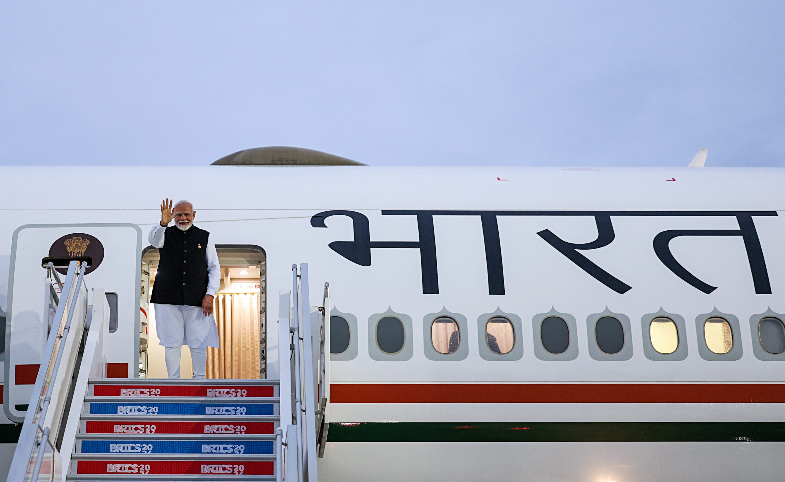 PM Modi departs for New Delhi after attending BRICS Summit in Kazan