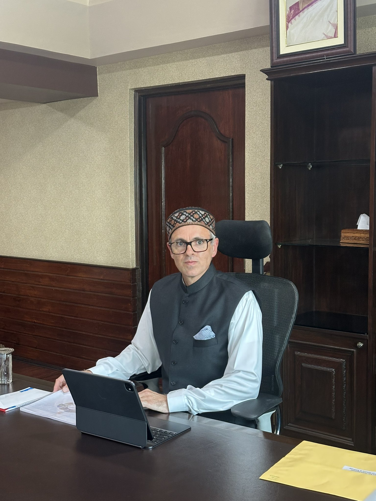 Omar Abdullah chairs first Cabinet meeting in Srinagar