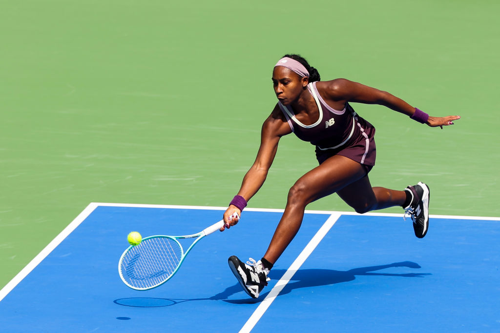 Tennis-Gauff beats Linette in Wuhan Open quarter-finals to earn 50th win of the year